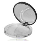 Contenant maquillage Boîtier plat maquillage rond