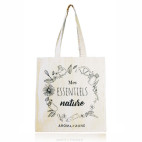 Tote bag Aroma-Zone coton bio avec poche